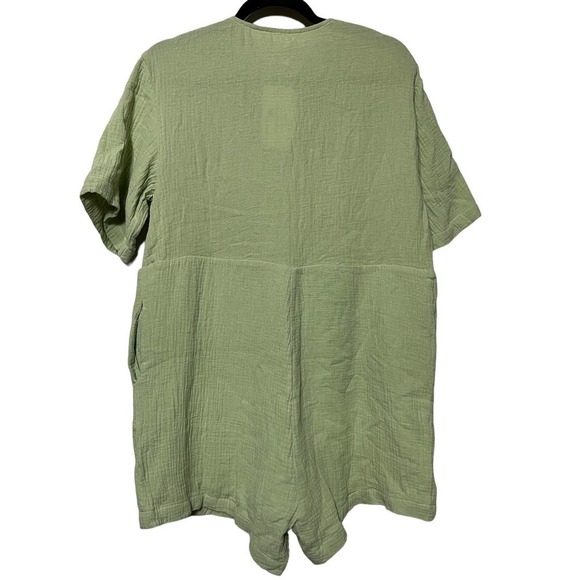 Commense Tied Cotton Jumpsuit - Picture 5 of 12